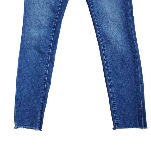 J. Crew 10" Highest-Rise Raw Hem Skinny Jean with Button Fly Size 26 - Picture 3 of 12